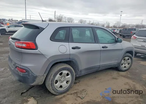 2015 Jeep Cherokee Sport из США, поврежденный, VIN 1C4PJMAB0FW546256
